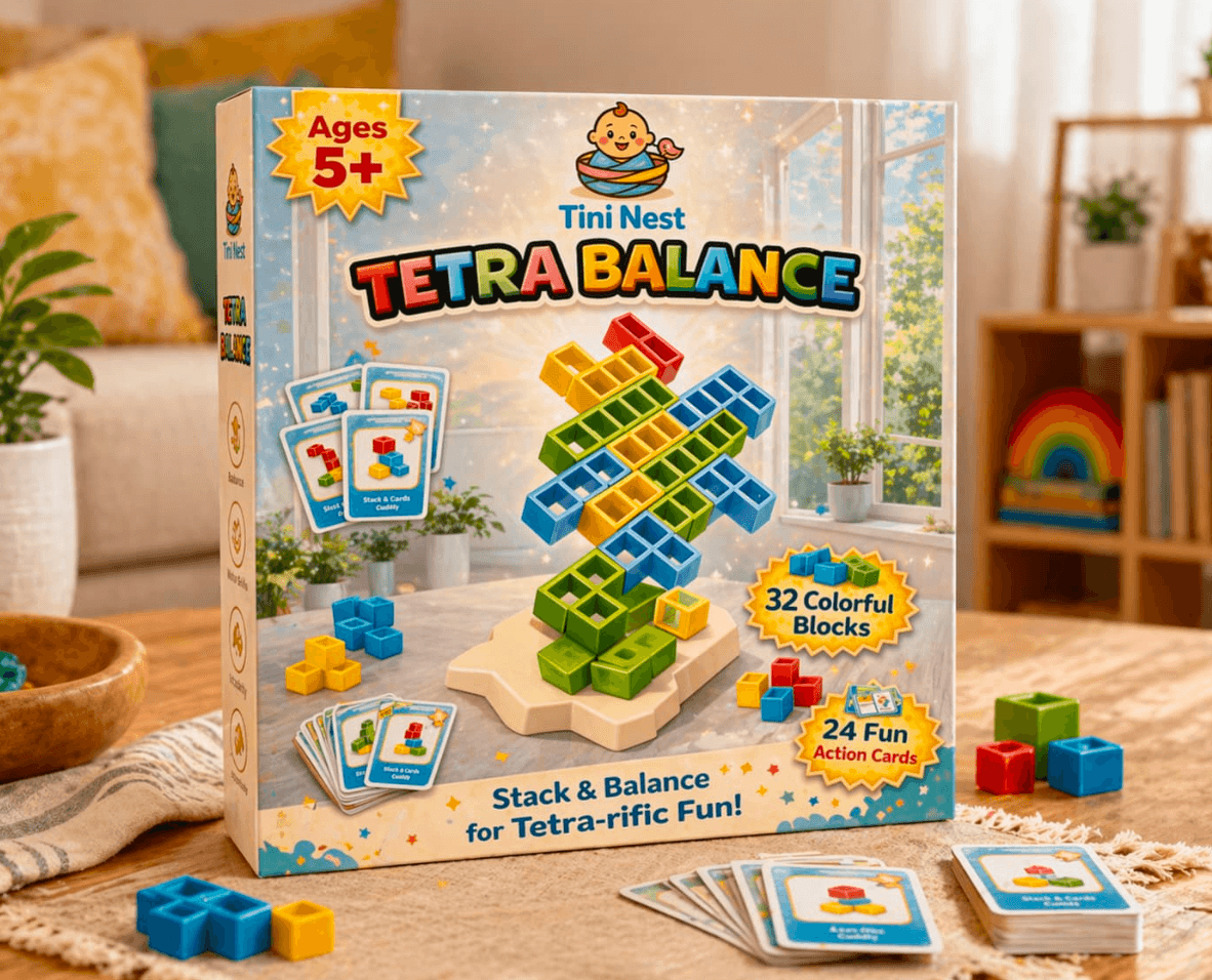 Tetra Balance Block Game