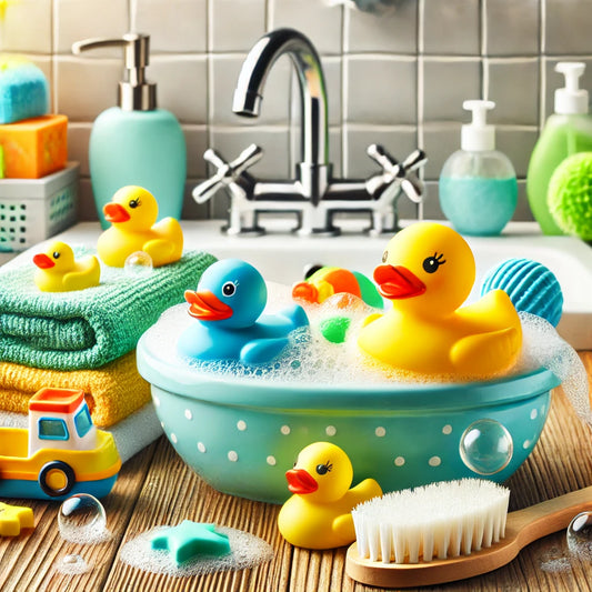 How to Clean Bath Toys?