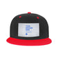 Children's Flat Brim Contrast Hip Hop Hat