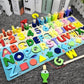 Children 3D Alphabet Number Puzzle Baby Colorful Geometric Digital Letter Educational Toy