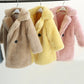 Big Kids Fur Coat In Autumn And Winter Coat