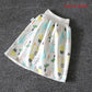 High waist waterproof diaper skirt