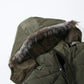 Boys Large Fur Collar Padded Warm Cotton Jacket