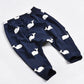 Whale Print Joggers