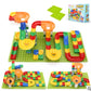 Children Large  Particles Assembled Slide Puzzle Blocks Toys 3-10 Years Old Boy Toy