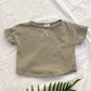 Summer Baby Children's Clothing Simple Short-sleeved T-shirt