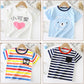 Children's Short-sleeved T-shirt cotton Baby Half-sleeved Bottoming Shirt