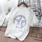 Boys'' Short Sleeve T-shirt  Net Red Laser Reflective Cub Children''s Top Fashion