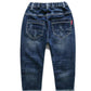 Kids Boys Jeans Baby Clothes Classic Pants Children Denim Clothing Boy Casual Bowboy Long Trousers  5-13Y