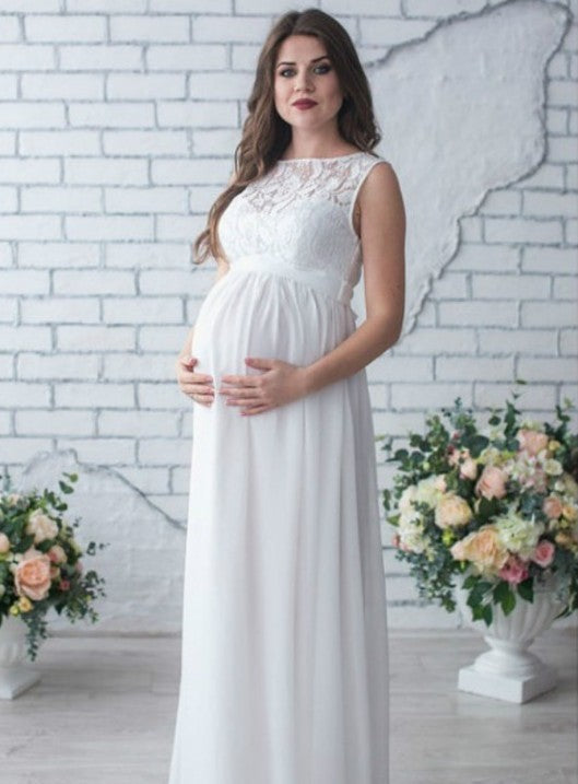 Stylish Sleeveless Maternity Dresses - Tininest