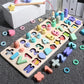 Children 3D Alphabet Number Puzzle Baby Colorful Geometric Digital Letter Educational Toy