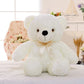 Creative Light Up LED Teddy Bear Stuffed Animals Plush Toy Colorful Glowing Christmas Gift For Kids Pillow