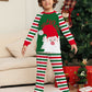 Family Christmas Pajamas Matching Sets Red Stripe Xmas Holiday Sleepwear Jammies Long Sleeve PJs Outfits