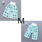 Cotton and bamboo fiber Baby diaper skirt