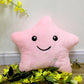 34CM Unique Toy Luminous Pillow Vivid Star Design LED Light Colorful Cushion Stars Plush Pillow Toys Gift For Kids Children Girl