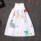 High waist waterproof diaper skirt