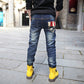 Boy patchwork jeans