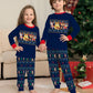 Matching Family Christmas Deer Pajamas Xmas Pjs Women Men Plaid Clothes Holiday Sleepwear