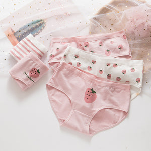 Girls' Cotton Cute Underwear