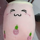 Cute Fruit Drink Plush Stuffed Soft Strawberry Milk Tea Plush Boba Tea Cup Toy Bubble Tea Pillow Cushion Kids Gift