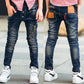 Boys stretch denim pants