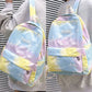 School Backpack Kids Girls Teens Backpack Preschool Schoolbag Large Capacity Canvas School Bag For Traveling Camping Hiking