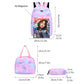 3pcs/set Teenage Backpack School Bag Adjustable Strap Fashion Travel Backpack Waterproof Back Rucksack for Kid Child Backpack