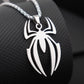 HNSP Stainless Steel Spider Pendant Chain Necklace For Men Boy Anime Jewelry Accessories