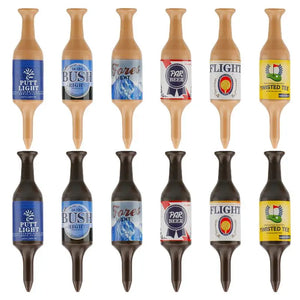 1/6pcs Mini Beer Bottle Golf Tees Golf Ball Holder Unique and Durable Golf Tees Golf Practice Tools Golf Accessories