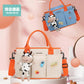 Mother and baby bag large-capacity handbag splash-proof shoulder mommy bag out walking baby portable can hang stroller