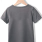 Grey Color Polo T shirtsfor kids - Tininest