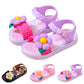 Sandals For Girls Children Shoes Flat Sandals Breathable Rainbow Cute Outerwear Beach Shoes Children'S Baby босоніжки дитячі