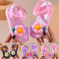 Sandals For Girls Children Shoes Flat Sandals Breathable Rainbow Cute Outerwear Beach Shoes Children'S Baby босоніжки дитячі