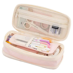 Kawaii Pencil Cases Large Capacity Pencil Bag Pouch Holder Box For Girls Office Student Stationery Organizer School Supplies