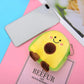 Plush Coin Purse Avocado-Shaped Portable Change Wallet Cute And Interesting Coin Pouches Purse Wallet For Children Boys Girls