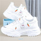 Spring And Autumn Primary School Students Casual All-match Pu Running Shoes