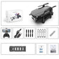 Folding Drone HD 4K Aerial Photography Mini Quadcopter Toy RC Airplane