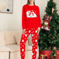 Christmas Family Pajamas Matching Sets Christmas Sleepwear Parent-Child Pjs Outfit For Christmas Holiday Xmas Party