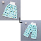 Cotton and bamboo fiber Baby diaper skirt