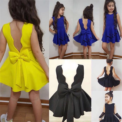 Kids Clothes Dress Baby Sleeveless Girl Clothing Years